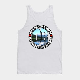 Heart Stays Home - Oregon Tank Top